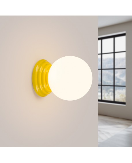 Kinkiet ZORI żółty IP44