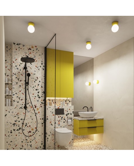 Kinkiet ZORI żółty IP44