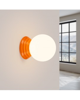 Kinkiet ZORI pomarańczowy IP44