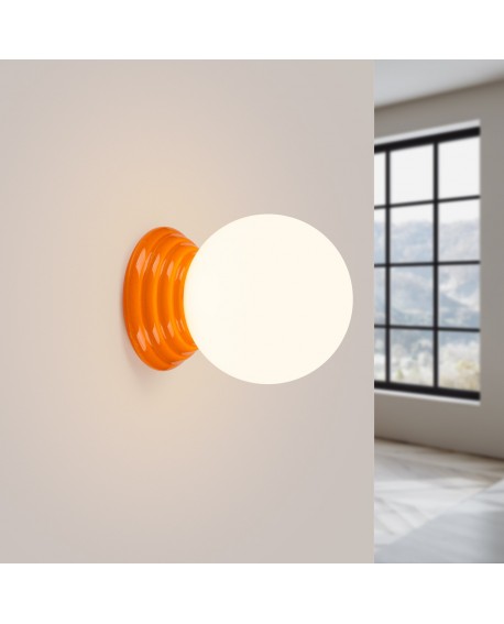Kinkiet ZORI pomarańczowy IP44