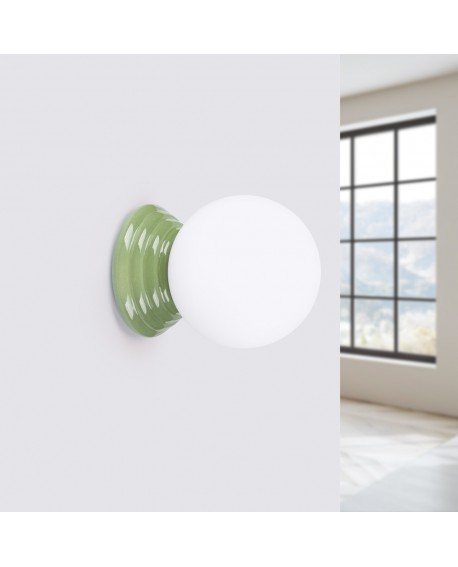 Kinkiet ZORI zielony IP44