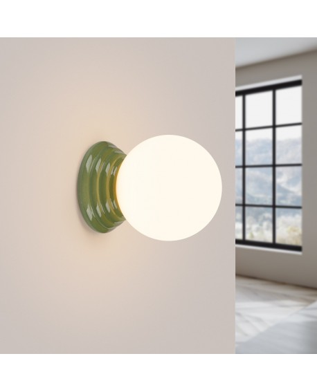 Kinkiet ZORI zielony IP44