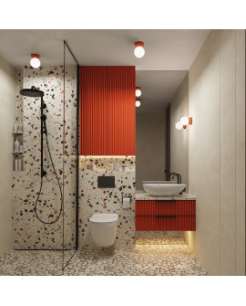 Kinkiet ZORI brzoskwiniowy IP44