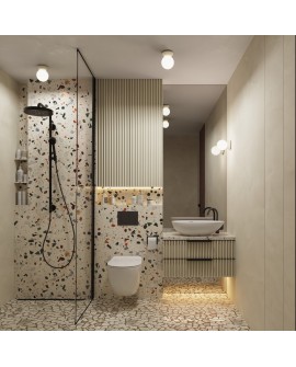 Plafon ZORI beżowy IP44