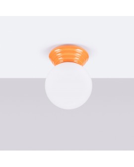 Plafon ZORI pomarańczowy IP44