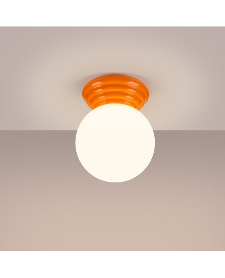 Plafon ZORI pomarańczowy IP44