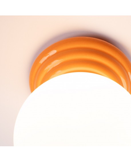Plafon ZORI pomarańczowy IP44