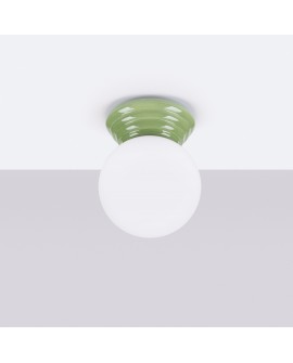 Plafon ZORI zielony IP44