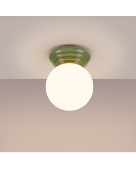 Plafon ZORI zielony IP44