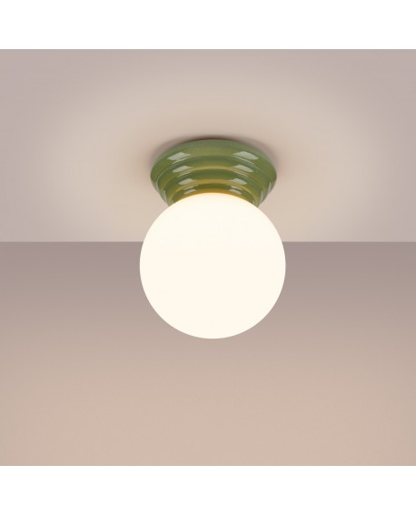 Plafon ZORI zielony IP44