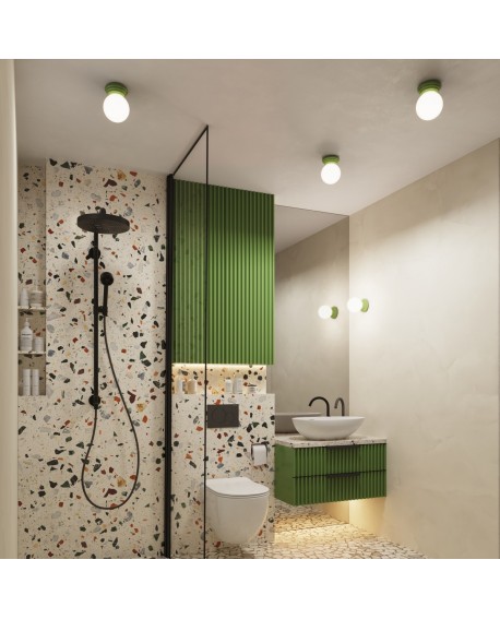 Plafon ZORI zielony IP44