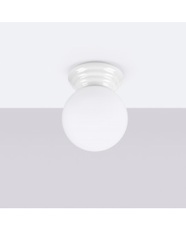 Plafon ZORI biały IP44