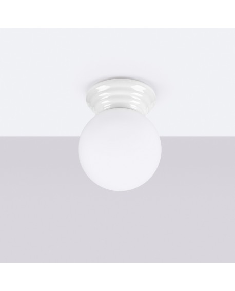 Plafon ZORI biały IP44