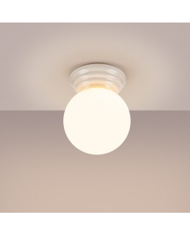 Plafon ZORI biały IP44