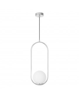 NOWOCZESNA LAMPA WISZĄCA CHROMOWANA VERO 1B