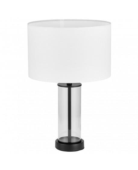 NOWOCZESNA LAMPA NOCNA CZARNA LEONA