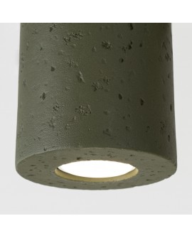 Plafon ORBIS beton zielona oliwka