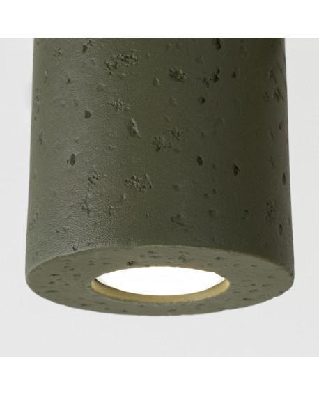 Plafon ORBIS beton zielona oliwka