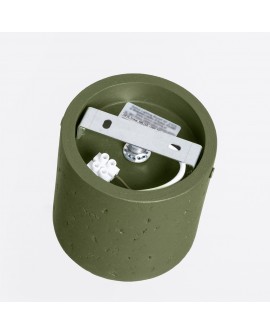 Plafon ORBIS beton zielona oliwka