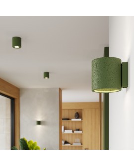 Plafon ORBIS beton zielona oliwka