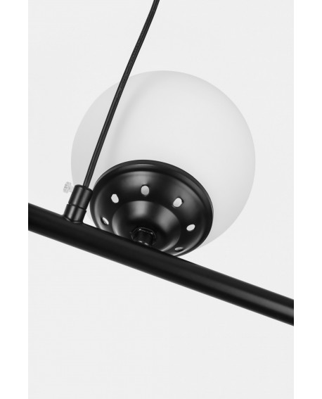 NOWOCZESNA LAMPA WISZĄCA CZARNA FINO W4