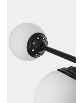 NOWOCZESNA LAMPA WISZĄCA CZARNA FINO W4