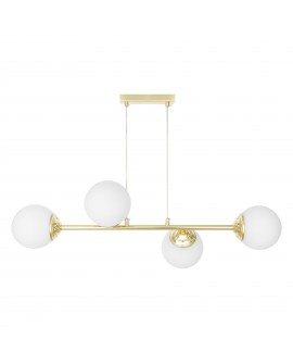 NOWOCZESNA LAMPA WISZĄCA KLASYCZNE ZŁOTO FINO W4