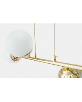 NOWOCZESNA LAMPA WISZĄCA KLASYCZNE ZŁOTO FINO W4