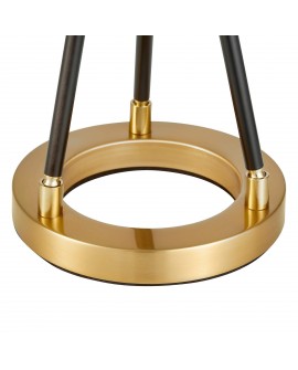 LAMPA NOCNA CZARNO-ZŁOTA BELFORTE