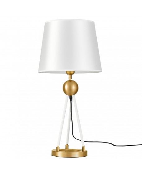 LAMPA NOCNA BIAŁO-ZŁOTA BELFORTE