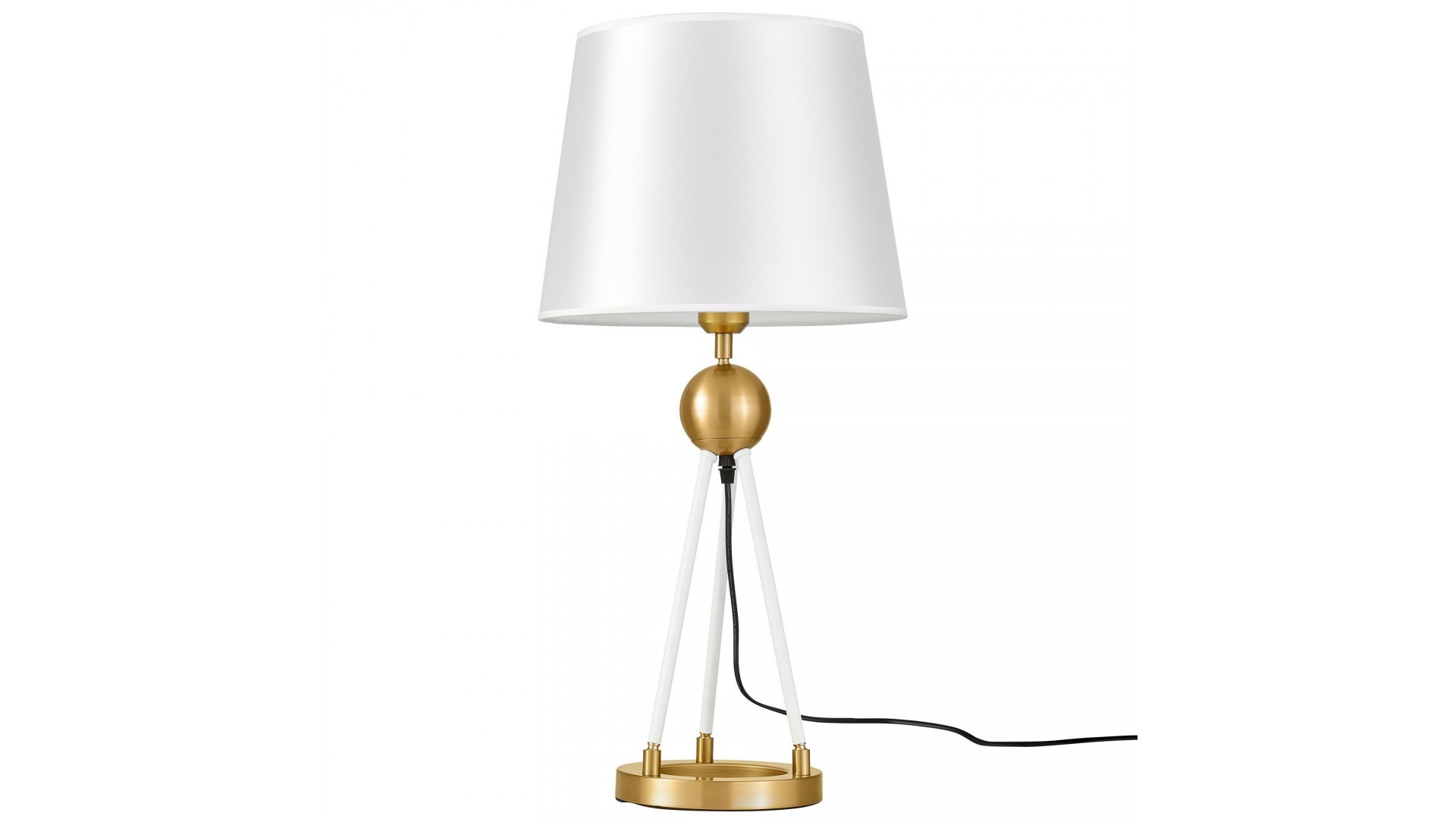 LAMPA NOCNA BIAŁO-ZŁOTA BELFORTE
