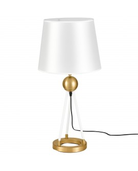 LAMPA NOCNA BIAŁO-ZŁOTA BELFORTE