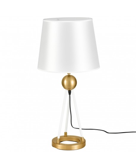 LAMPA NOCNA BIAŁO-ZŁOTA BELFORTE