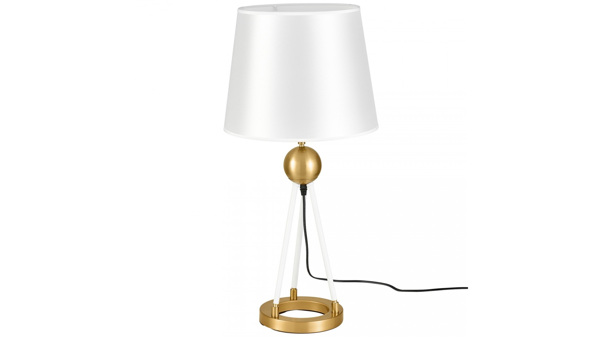 LAMPA NOCNA BIAŁO-ZŁOTA BELFORTE