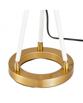 LAMPA NOCNA BIAŁO-ZŁOTA BELFORTE