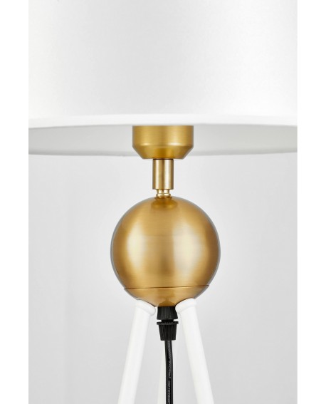 LAMPA NOCNA BIAŁO-ZŁOTA BELFORTE