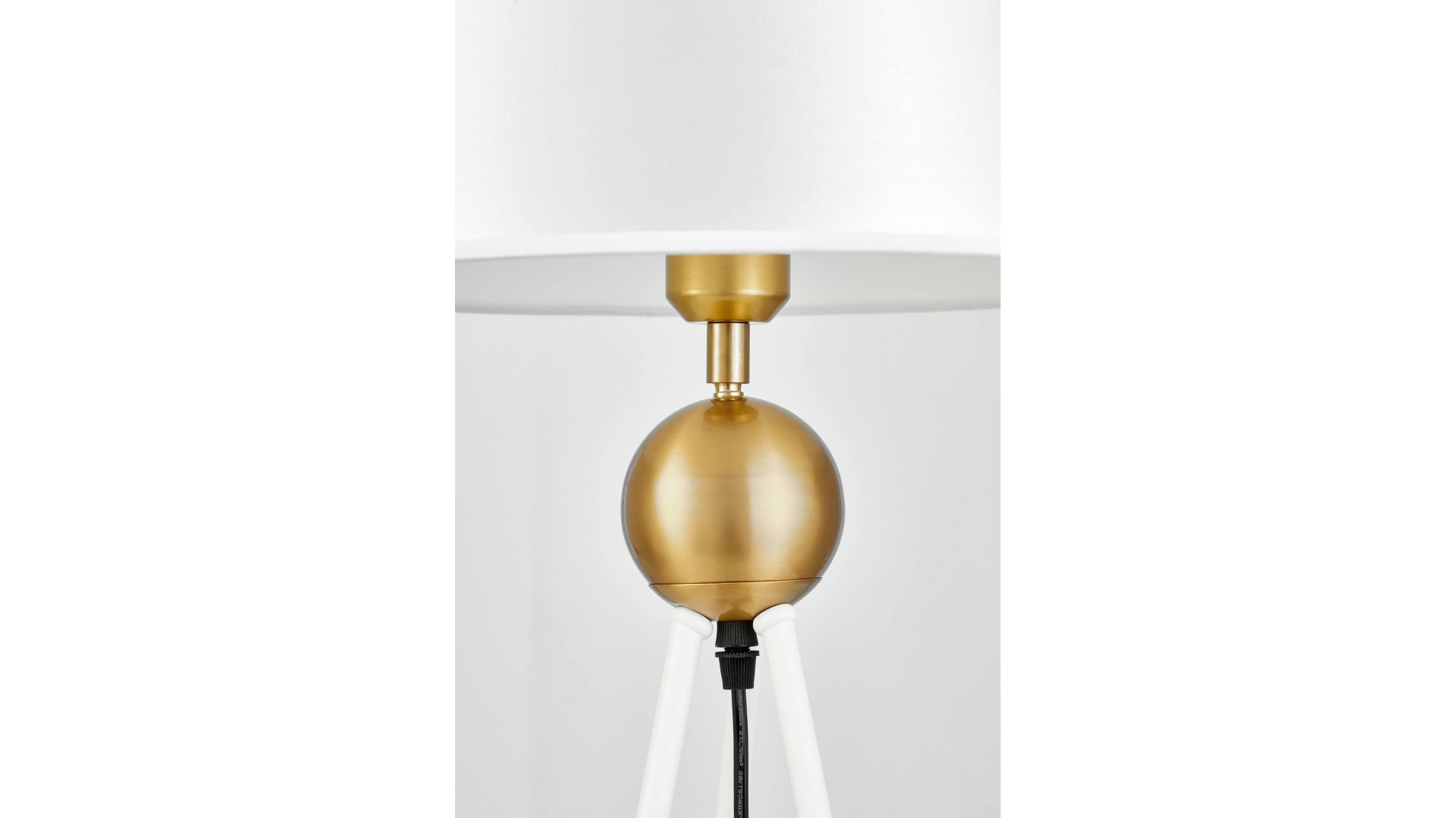 LAMPA NOCNA BIAŁO-ZŁOTA BELFORTE