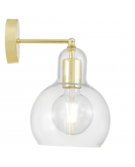 LAMPA ŚCIENNA KINKIET NOWOCZESNY KLASYCZNY ZŁOTY MORO 1A