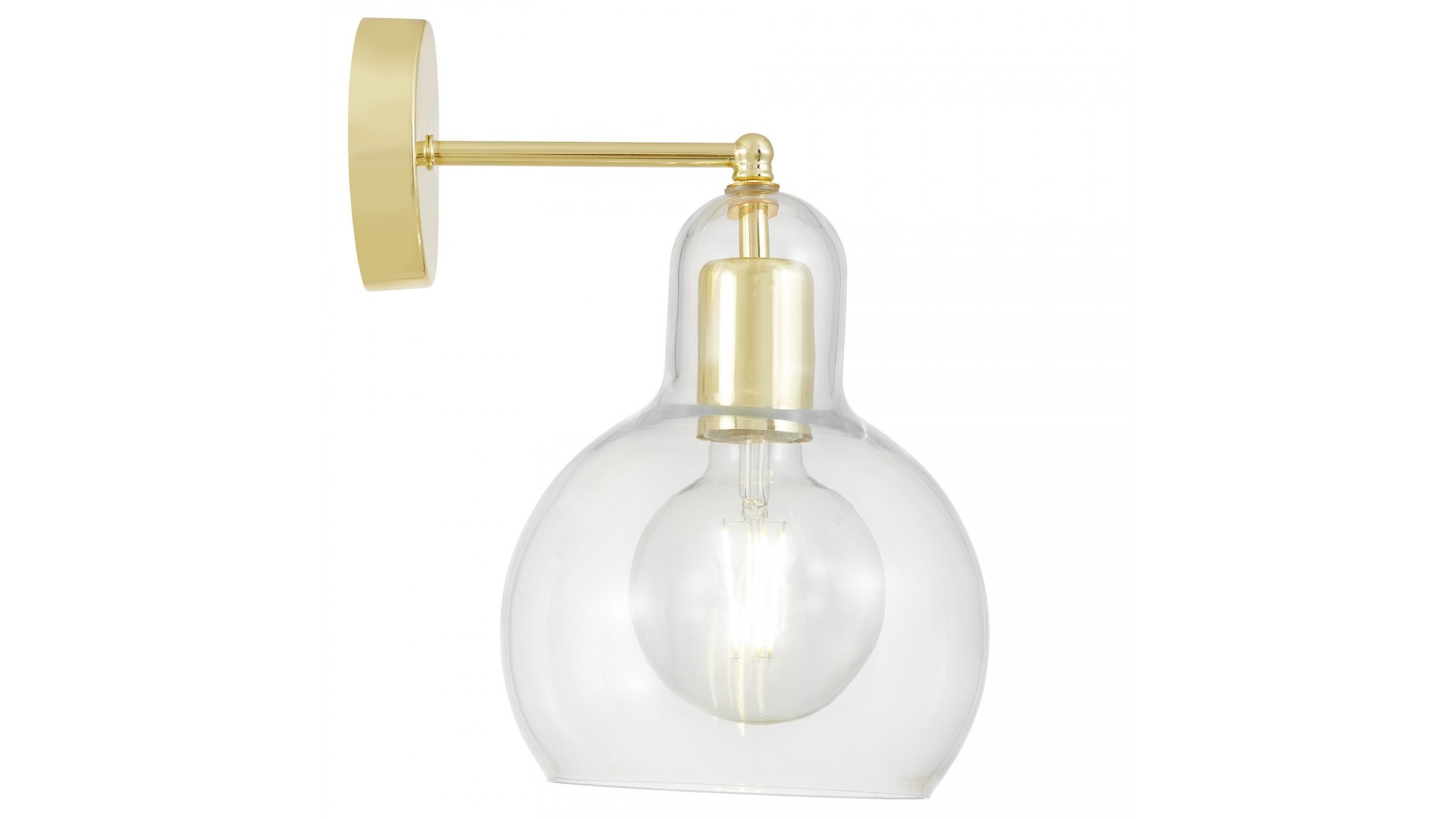 LAMPA ŚCIENNA KINKIET NOWOCZESNY KLASYCZNY ZŁOTY MORO 1A