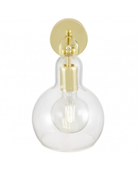 LAMPA ŚCIENNA KINKIET NOWOCZESNY KLASYCZNY ZŁOTY MORO 1A