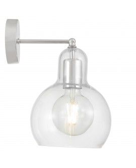 LAMPA ŚCIENNA KINKIET NOWOCZESNY CHROMOWANY MORO 1A