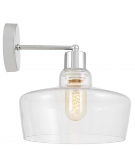 LAMPA ŚCIENNA KINKIET NOWOCZESNY CHROMOWANY MORO 1D