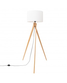 Lampa podłogowa NATT biała