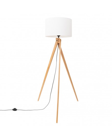 Lampa podłogowa NATT biała