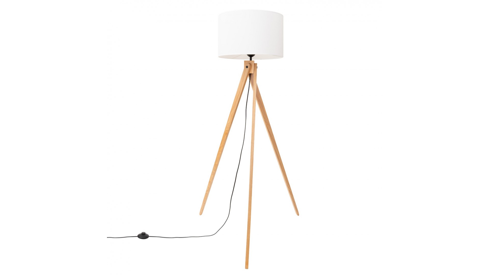 Lampa podłogowa NATT biała