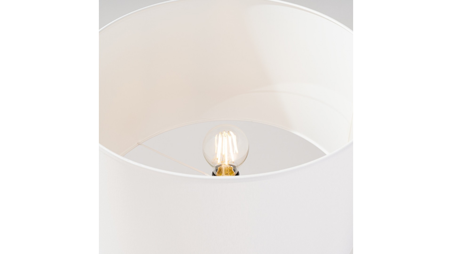 Lampa podłogowa NATT biała