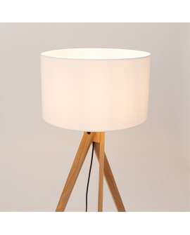 Lampa podłogowa NATT biała