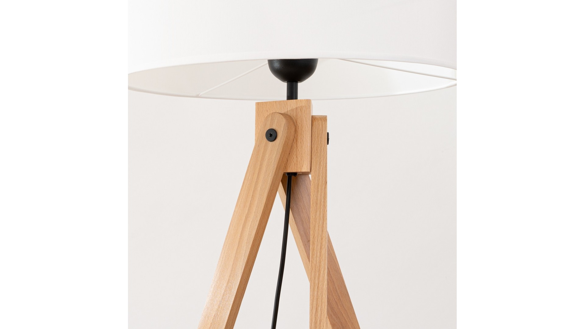 Lampa podłogowa NATT biała