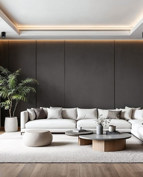 czarna oprawa natynkowa spot tuba do nowoczesnego salonu minimalistyczna lampa sufitowa producent Lampit funkcjonalny model Nuri