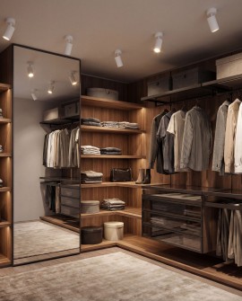 biała oprawa sufitowa natynkowa z regulowanym cylindrycznym kloszem LED do garderoby producent lampit nowoczesny model NEO W1